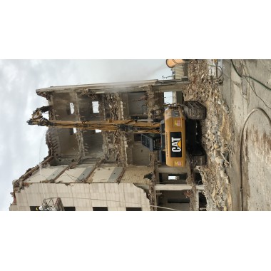 Lavori di demolizione Hotel 7 Mari - Bari