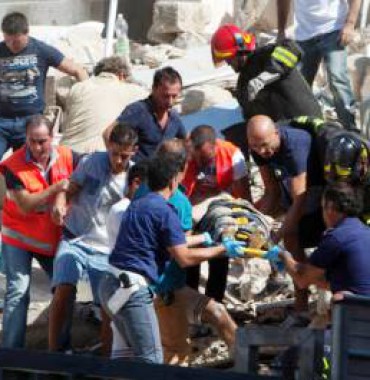 Terremoto, Squinzi: 